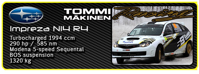 Mikko Pajunen TMR Subaru Impreza R4